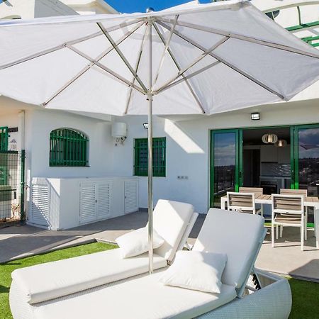 Bungalow Con Gran Terraza Con Vistas Maspalomas  Bagian luar foto