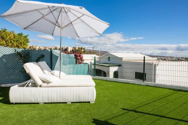 Bungalow Con Gran Terraza Con Vistas Maspalomas  Bagian luar foto